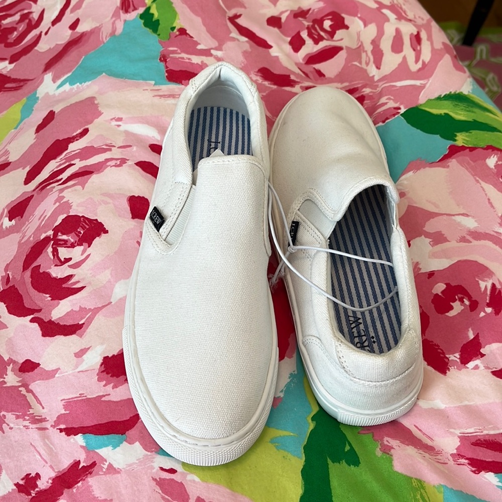 Jcrew slip on sneakers